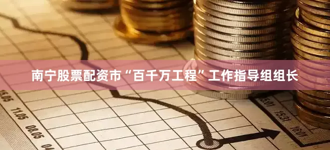 南宁股票配资市“百千万工程”工作指导组组长